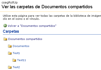 View all folders